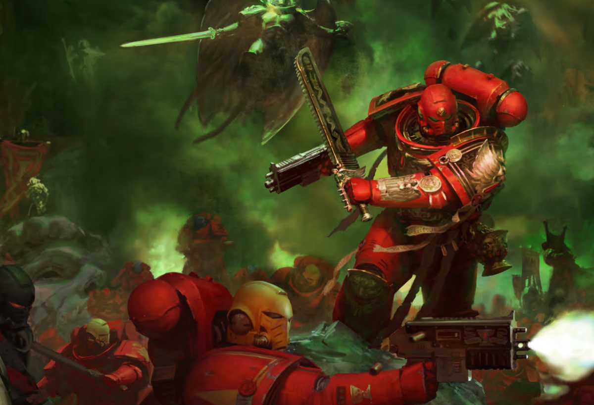 40K故事｜圣血天使: 天使的后裔, 人类希望的守护者