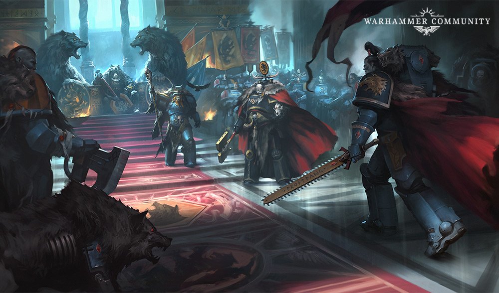 40K故事 | 命运多舛，坚毅且勇猛的星际战士战团——太空野狼