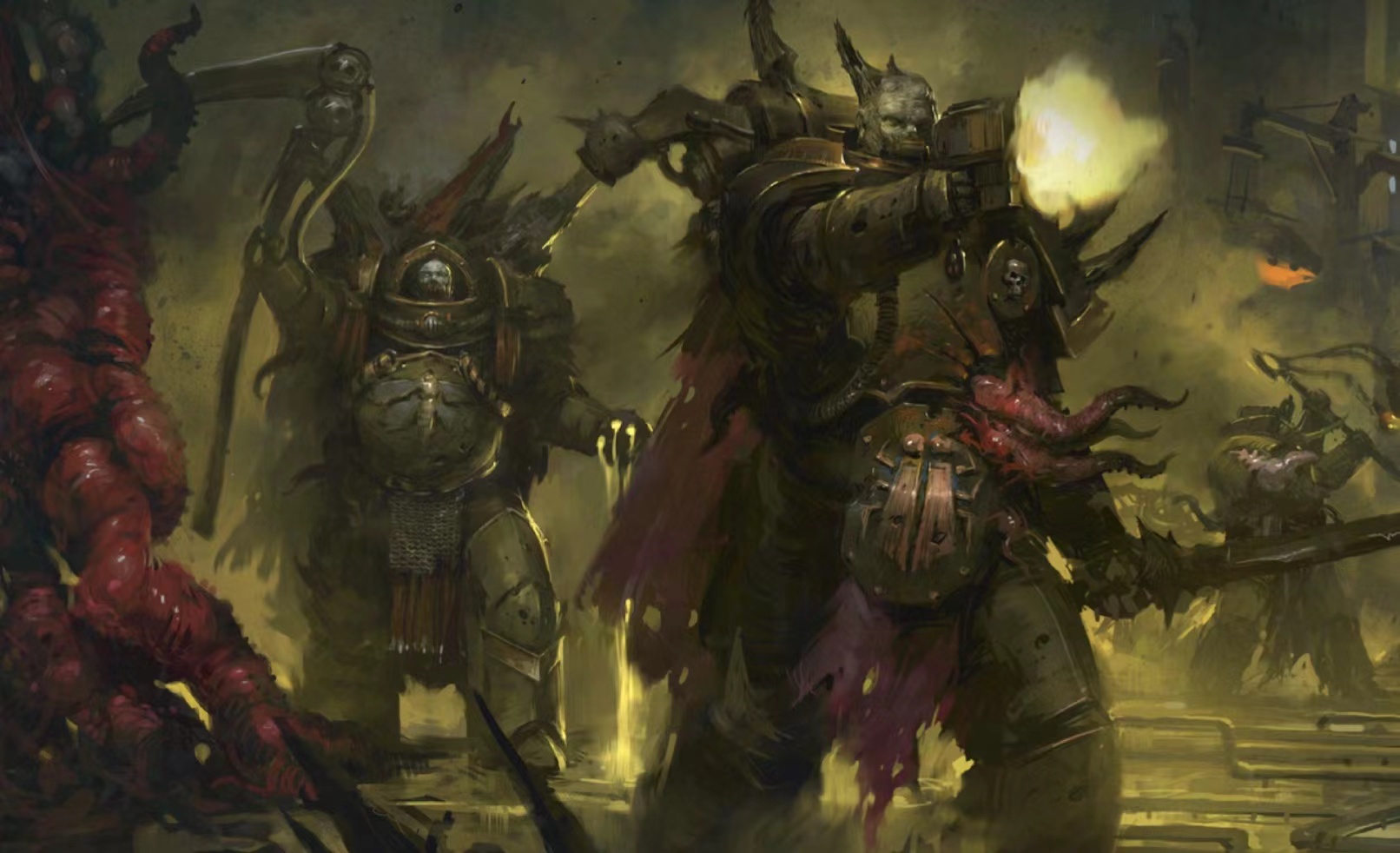 40K故事｜死亡守卫：传播纳垢赐福的使者