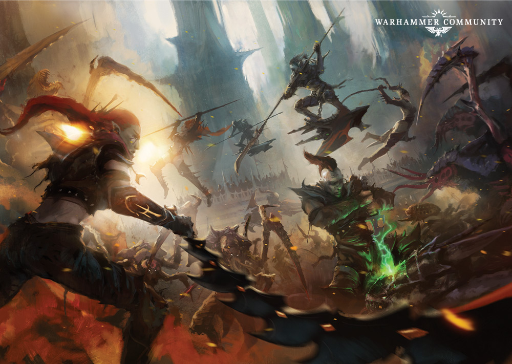 40K故事｜黑暗灵族：趁暮色而来的残忍掠袭者