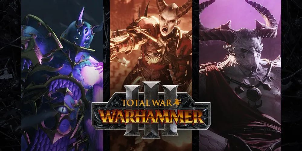 《全面战争：战锤 Ⅲ》DLC登录，四位全新传奇领主加入混沌勇士派系！