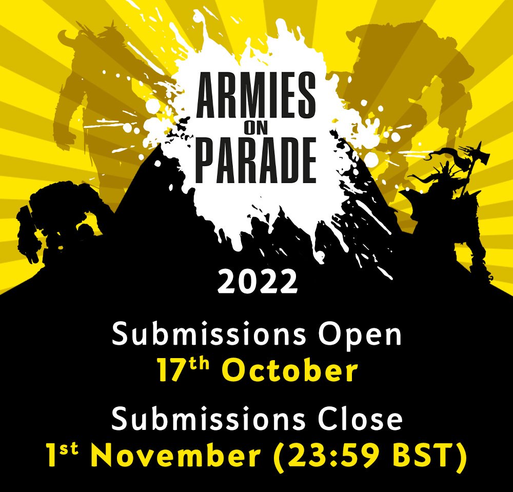 战锤阅兵 | 倒计时不到一周！阅兵投稿即将开启！