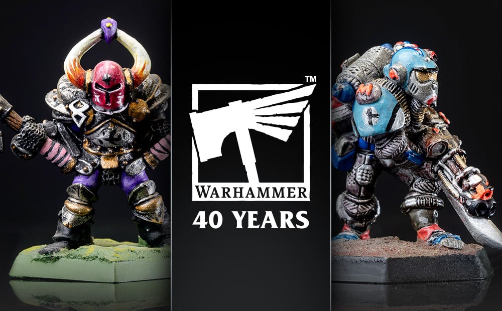 战锤40周年 | 为其一年的经典模型回顾展示正式开始！