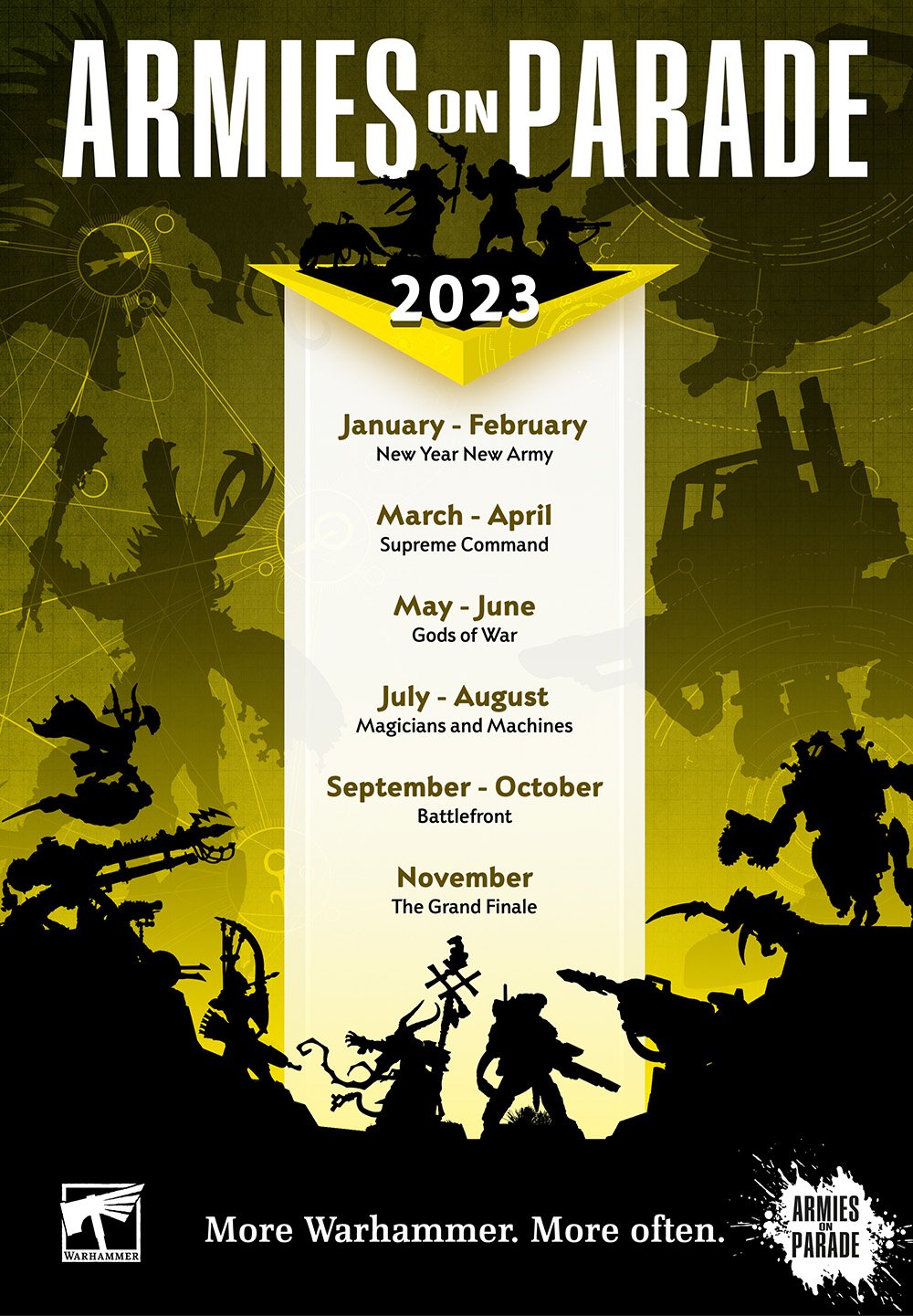 战锤阅兵 | 只需两个简单步骤，即可开启2023年新年新军队！