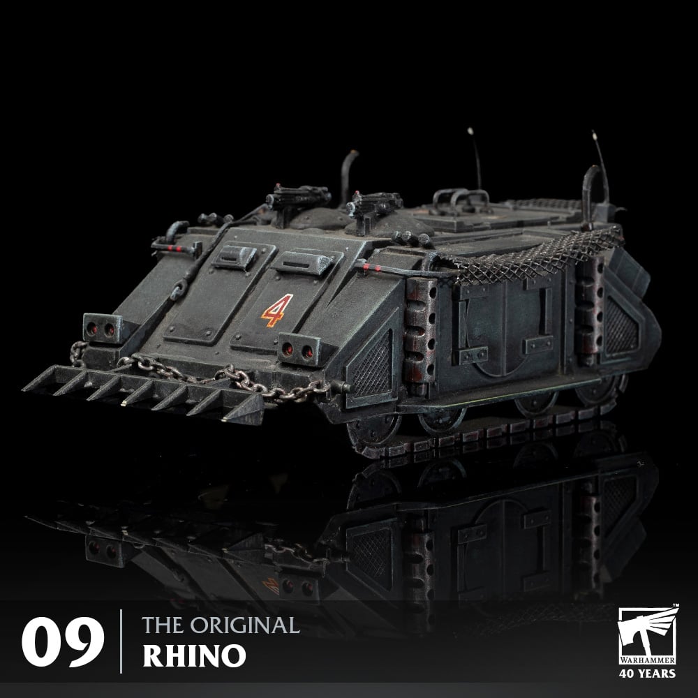 战锤40周年 | 战锤40K的里程碑——犀牛战车