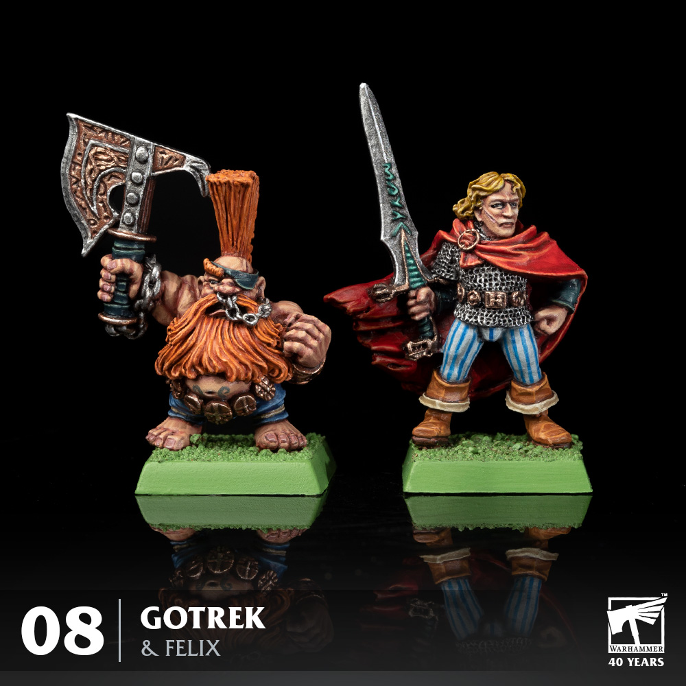 战锤40周年 | 传奇搭档——高崔克 & 菲利克斯