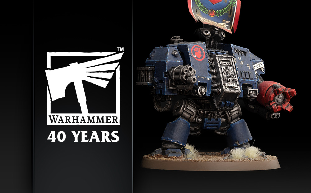 战锤40周年 | 即使面临死亡，我也依然战斗！