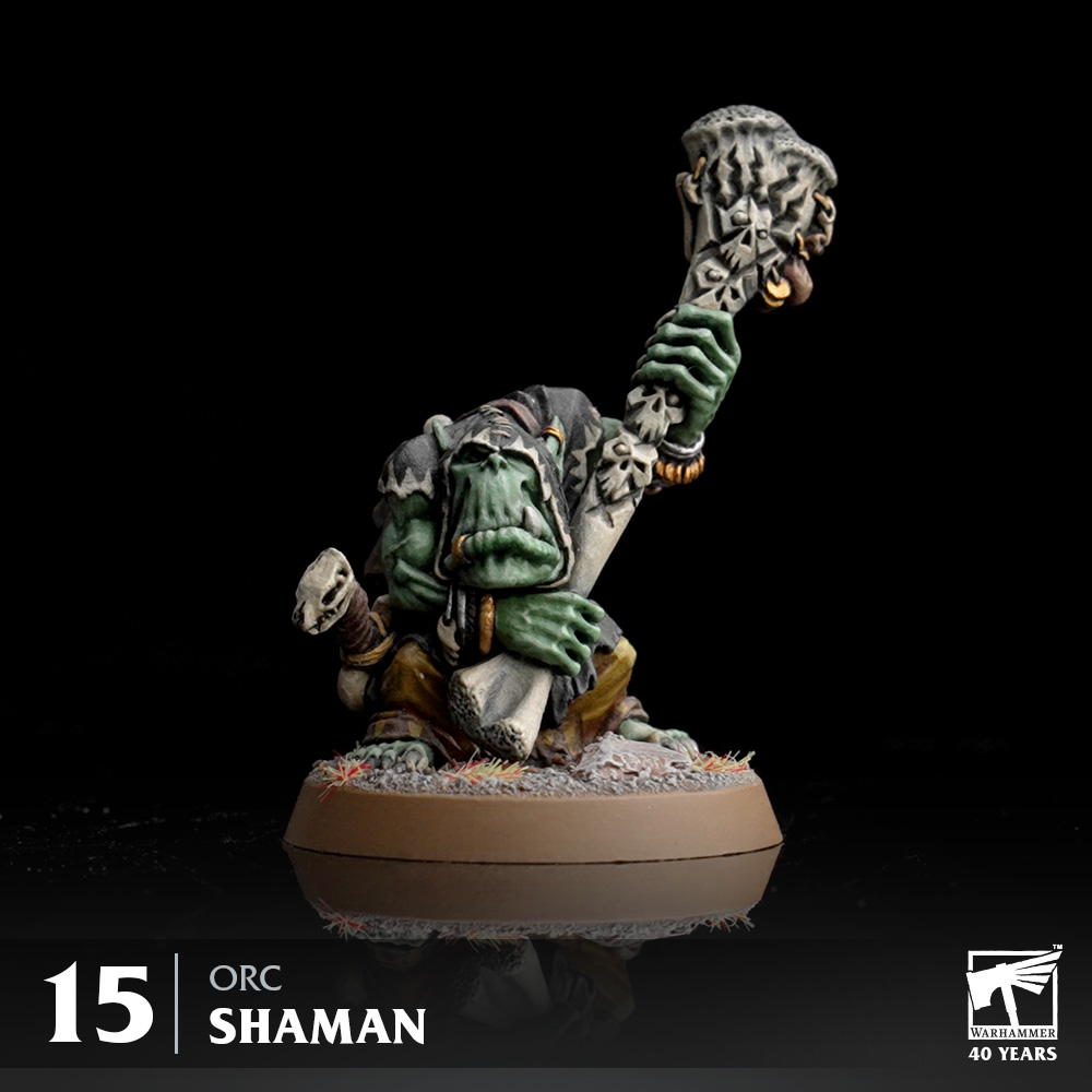 战锤40周年 | 兽人萨满引领了绿皮世界的全新时尚潮流！