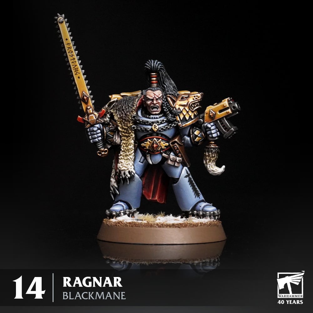 战锤40周年 | 少狼主——拉格纳·黑鬃