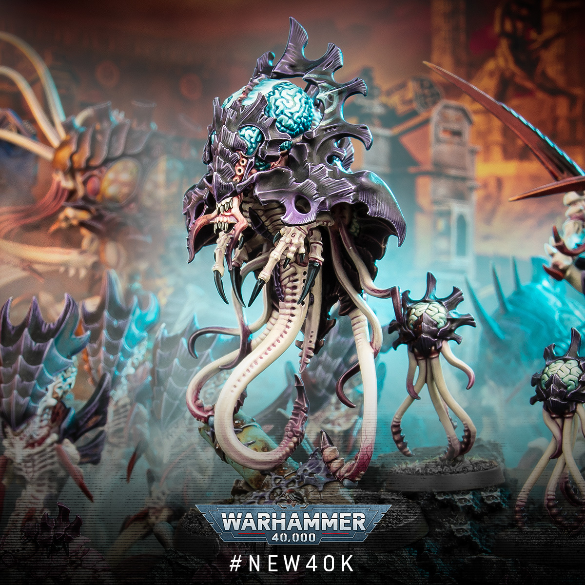 与脑虫暴君一起释放亚空间中的阴影！