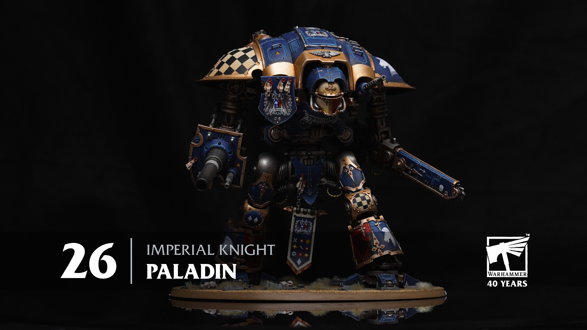 战锤40周年 | 圣堂骑士昂首挺进！