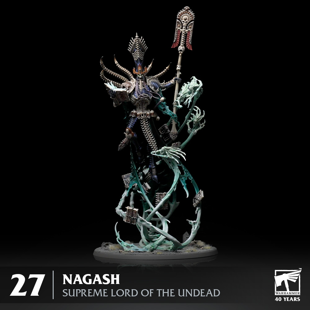 战锤40周年 | 不死至尊纳加什