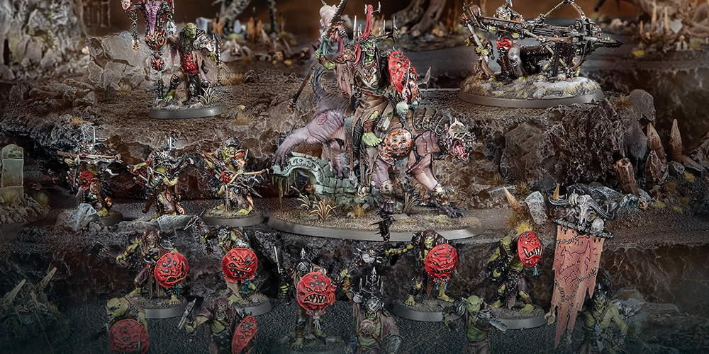 战锤西格玛时代 | 先锋军：兽人战斗氏族从沼泽中发起攻击