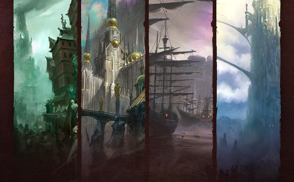 战锤西格玛时代 | 游览西格玛诸城，欣赏凡世诸域奇观