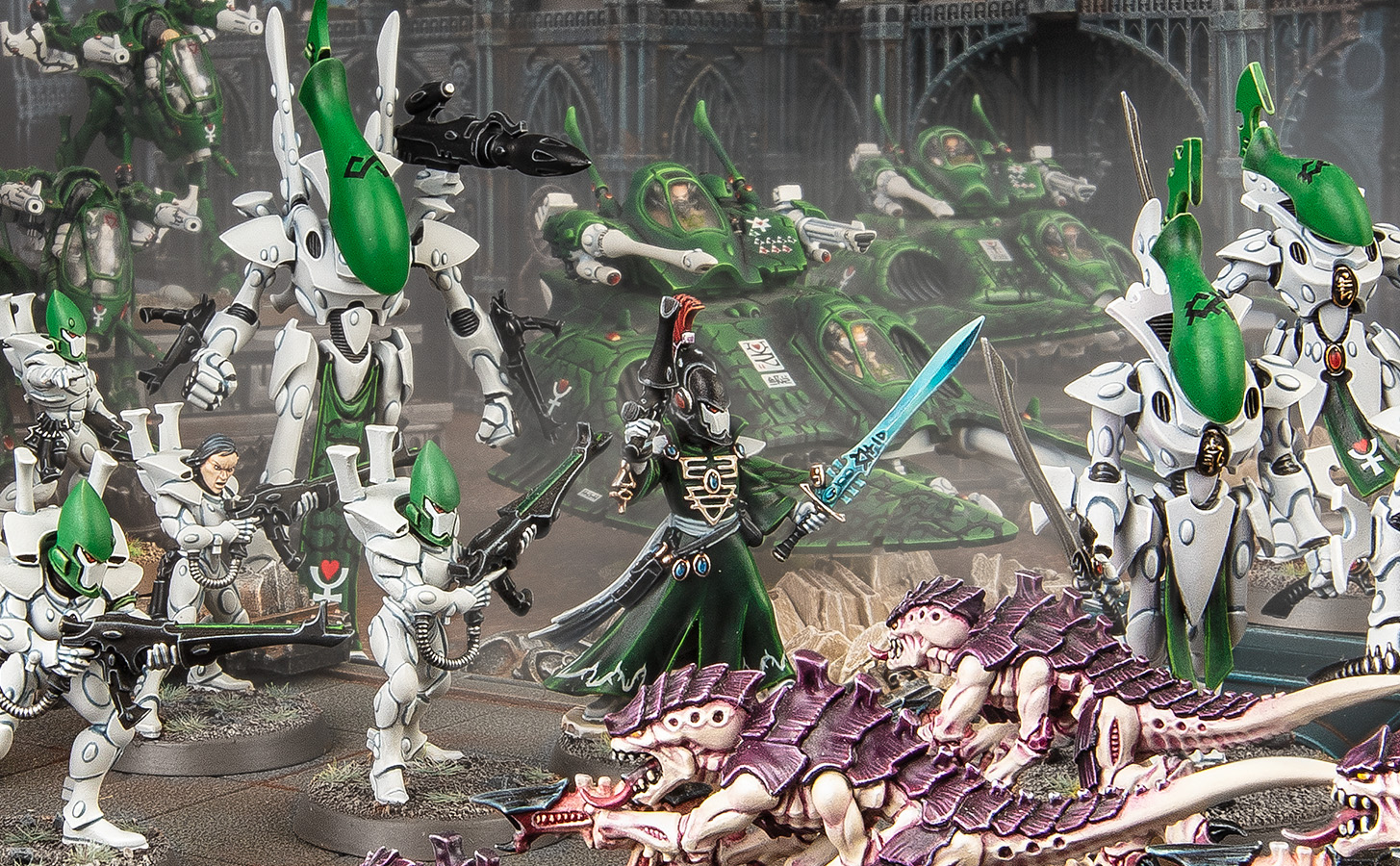 战锤40K | 全新《圣典》中强大的分遣队规则让艾达灵族全面掌控战场上的局势！