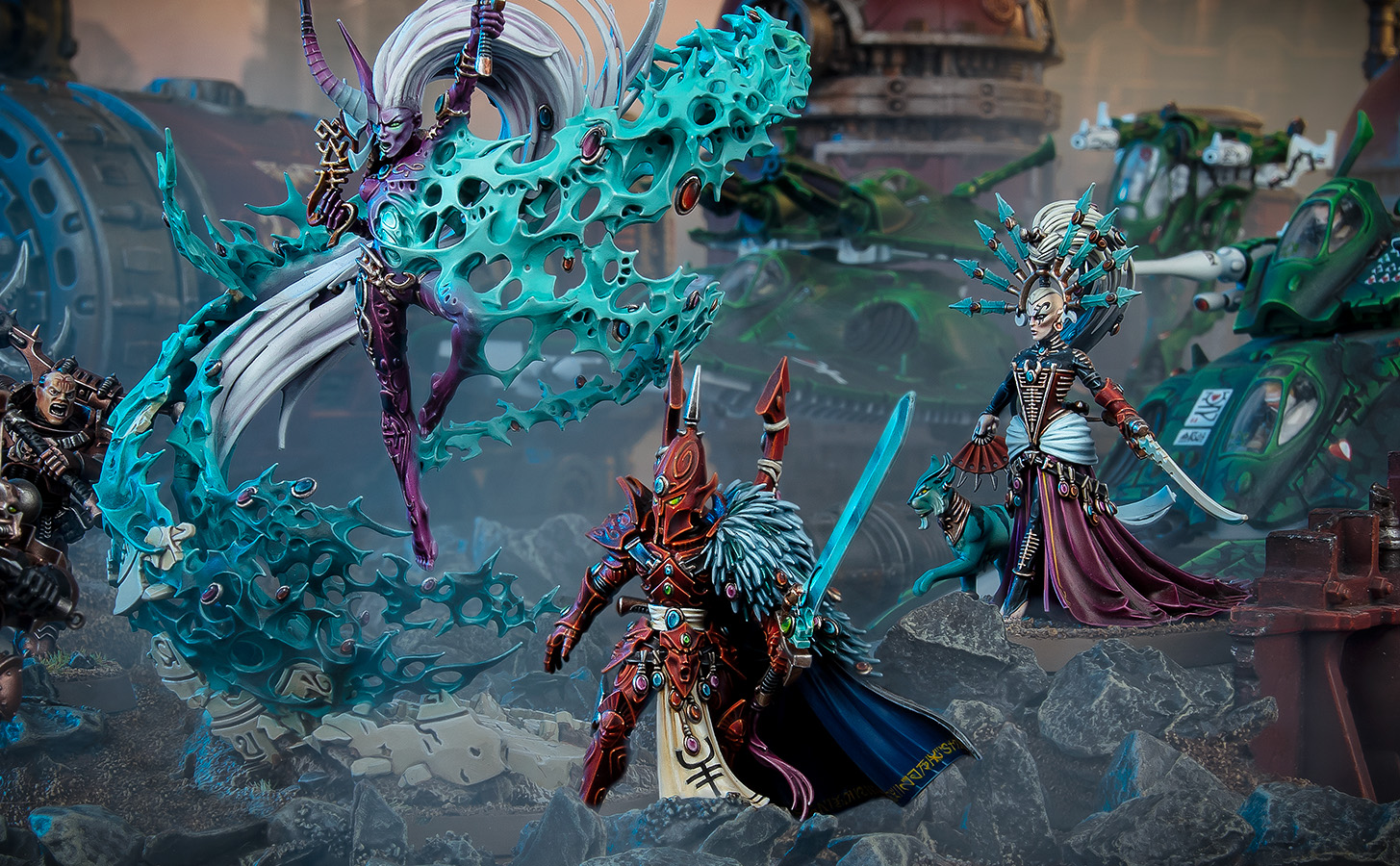 战锤40K | 如何利用全新的《圣典：艾达灵族》规则组建死神军和丑角军队？