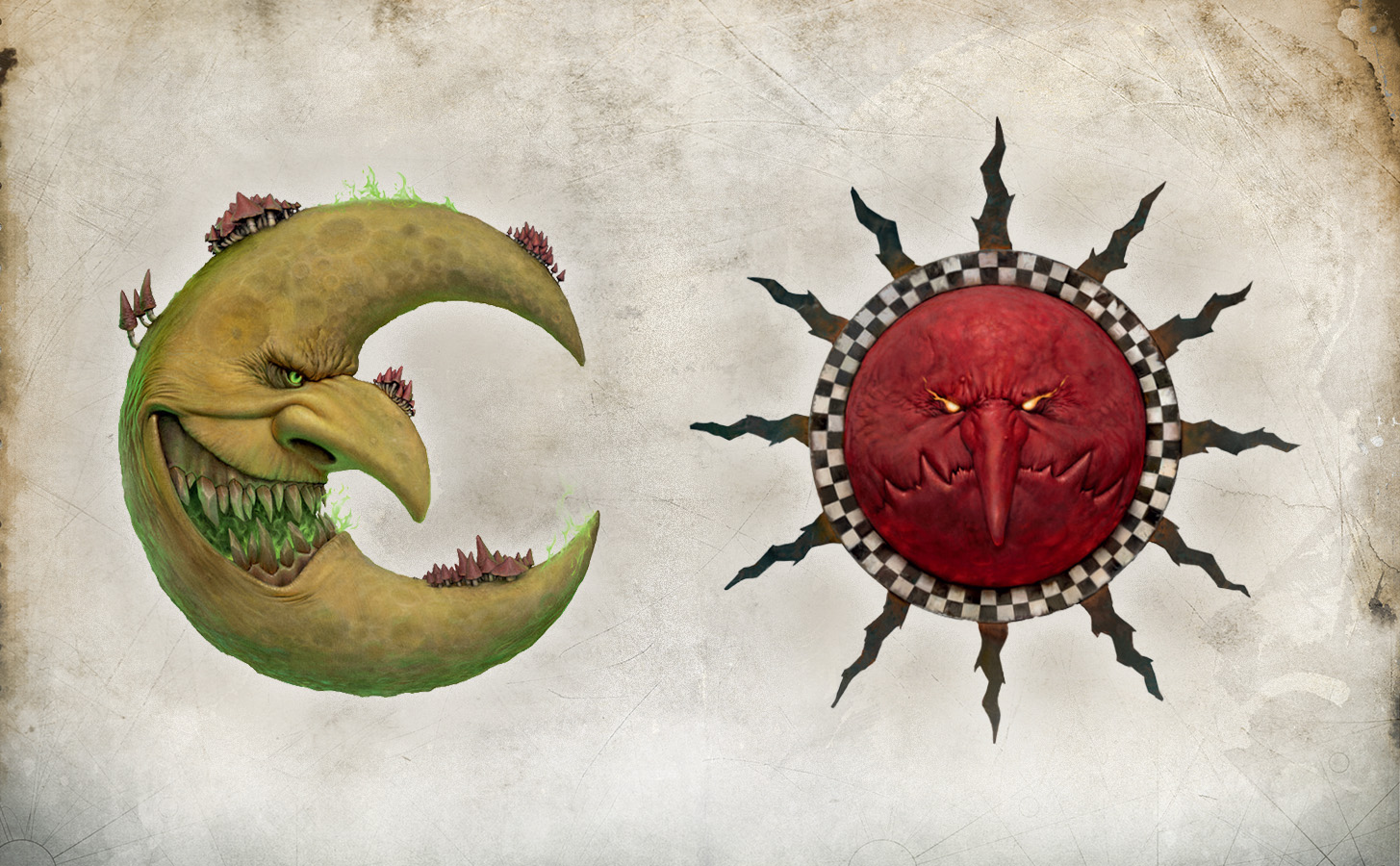 战锤西格玛时代 | 暗怨地精的决斗神明——恶月，邪日