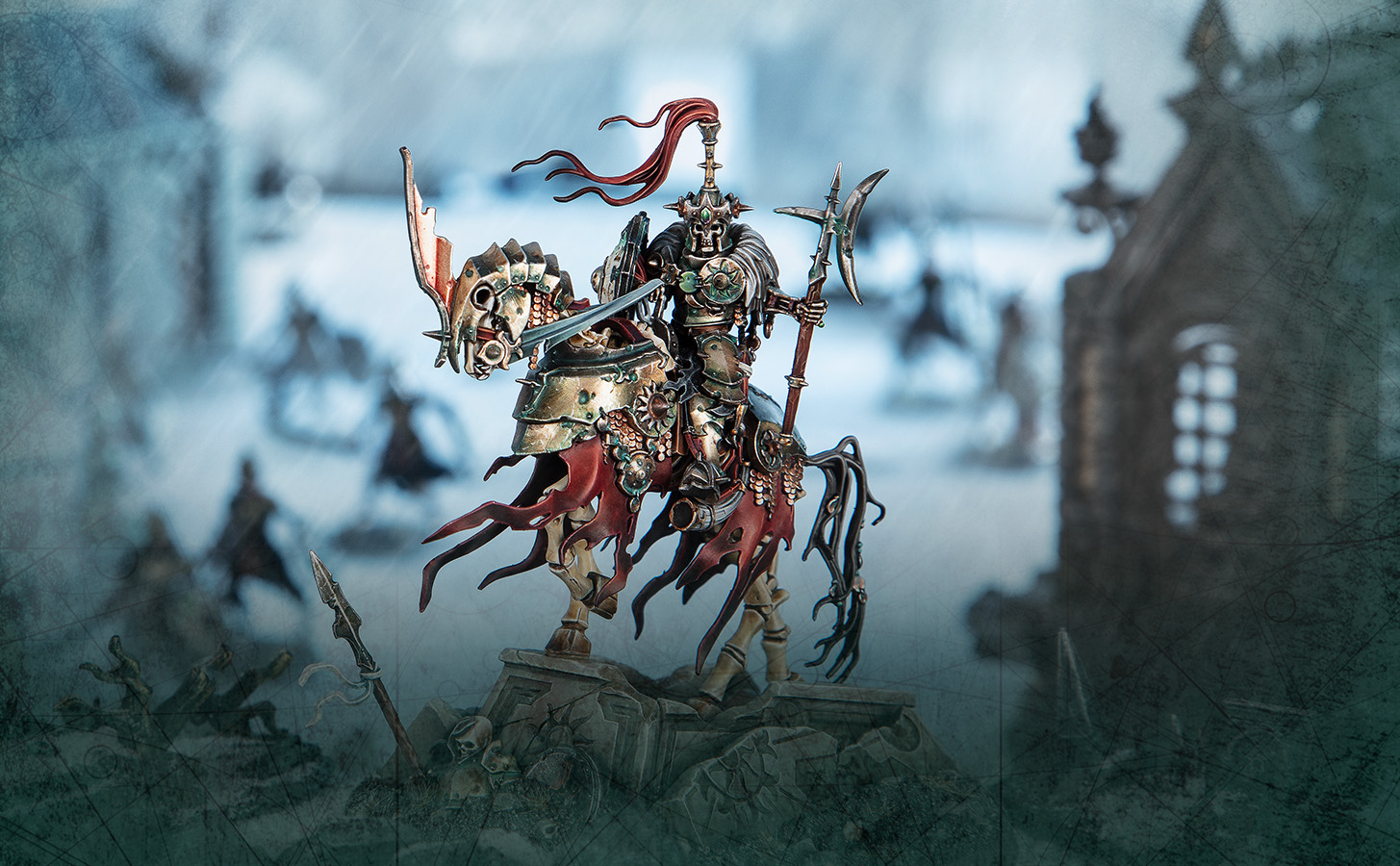 战锤西格玛时代 | 《凋魂墓穴领主：颤骨》军队套装——这支骷髅军团与凡世诸域有着深仇大恨