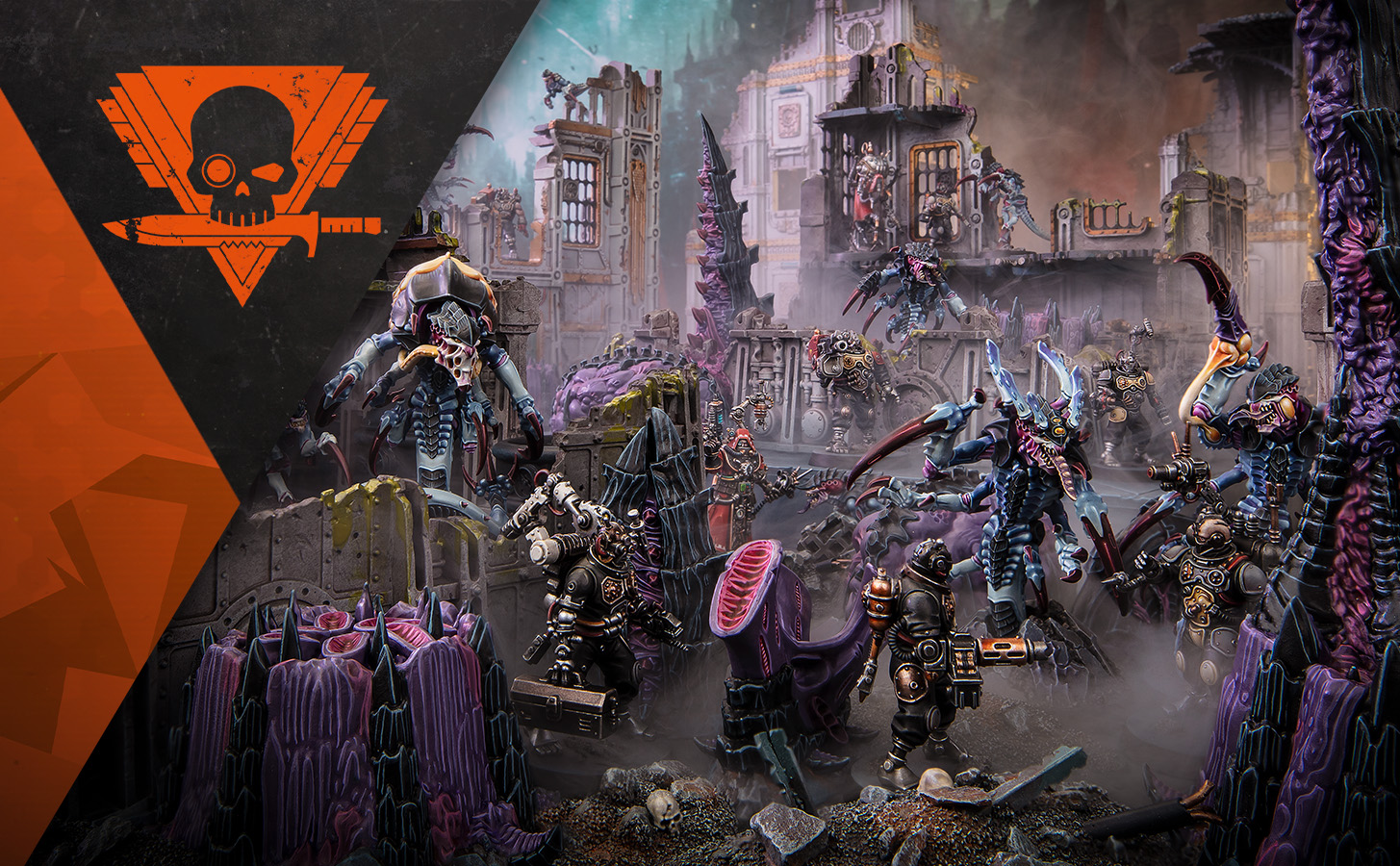 战锤40K 杀戮小队 | 组队合作并通过全新的协作行动任务，将泰伦虫族从沃库斯清除出去！