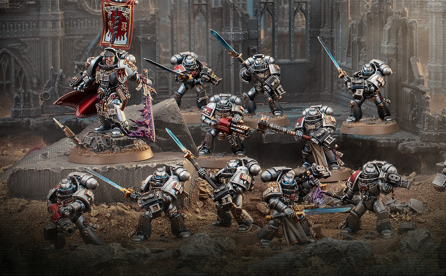 战锤40K | 用全新的灰骑士战斗巡逻队来净化至高天！
