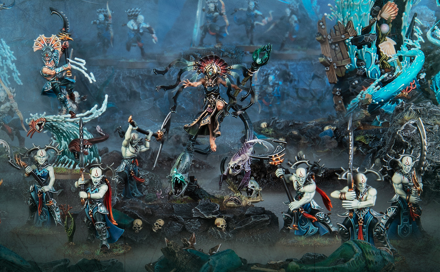 战锤西格玛时代 | 利用《战斗宝典：深渊海灵》中的全新规则，掌控潮汐之力！