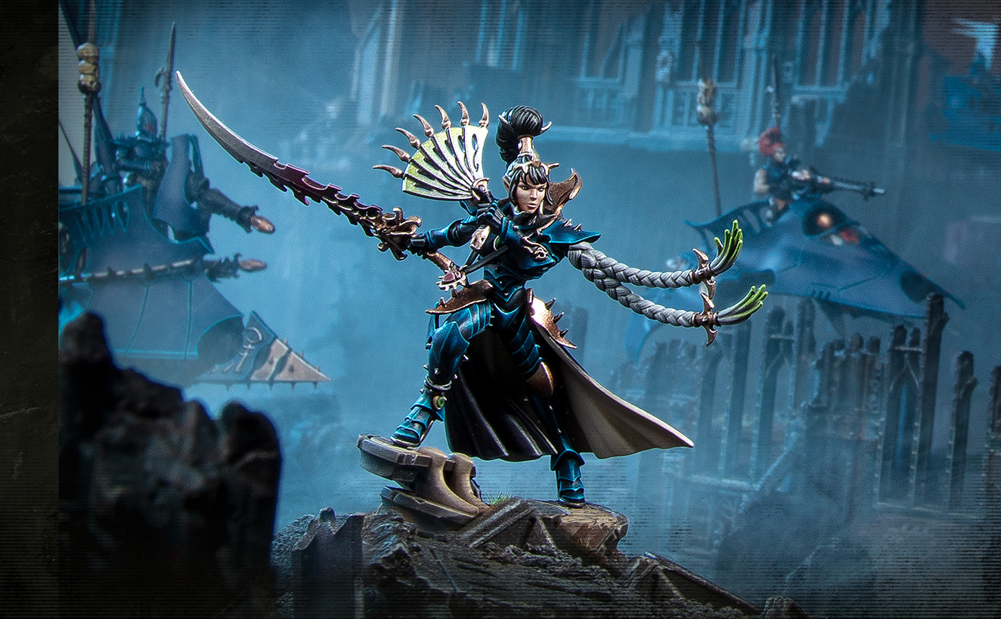 战锤40K｜玛莉斯女士傲然立于新版《圣典：黑暗灵族》之上