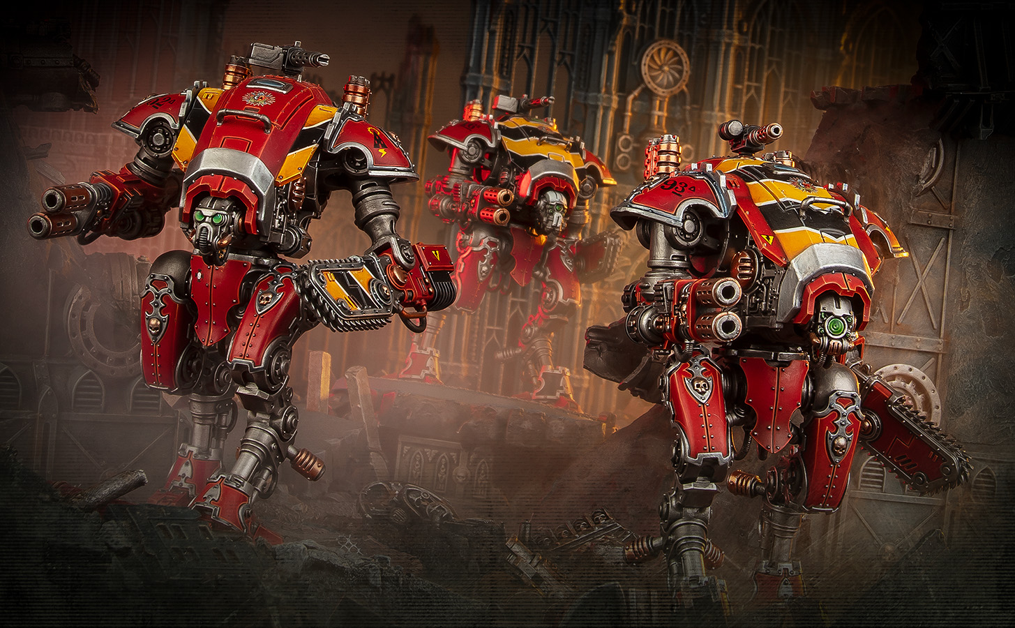 战锤40K｜帝国骑士踏上圣战——培养你的驾驶员，升级他们的骑士机甲