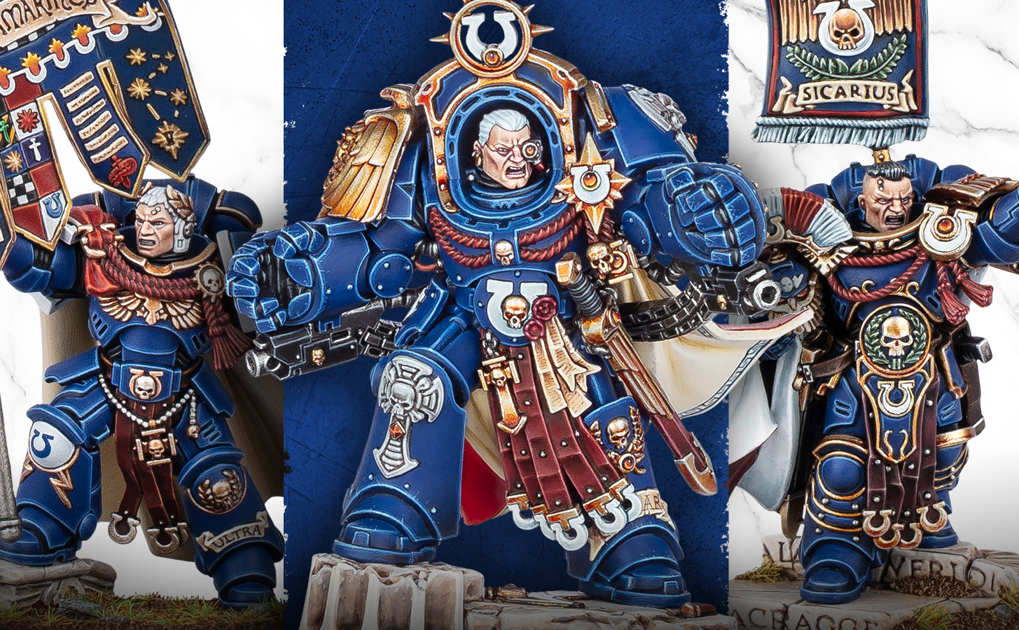 战锤40K｜马涅乌斯·卡尔加率新生极限战士，枕戈以待，誓死守护奥特拉玛！