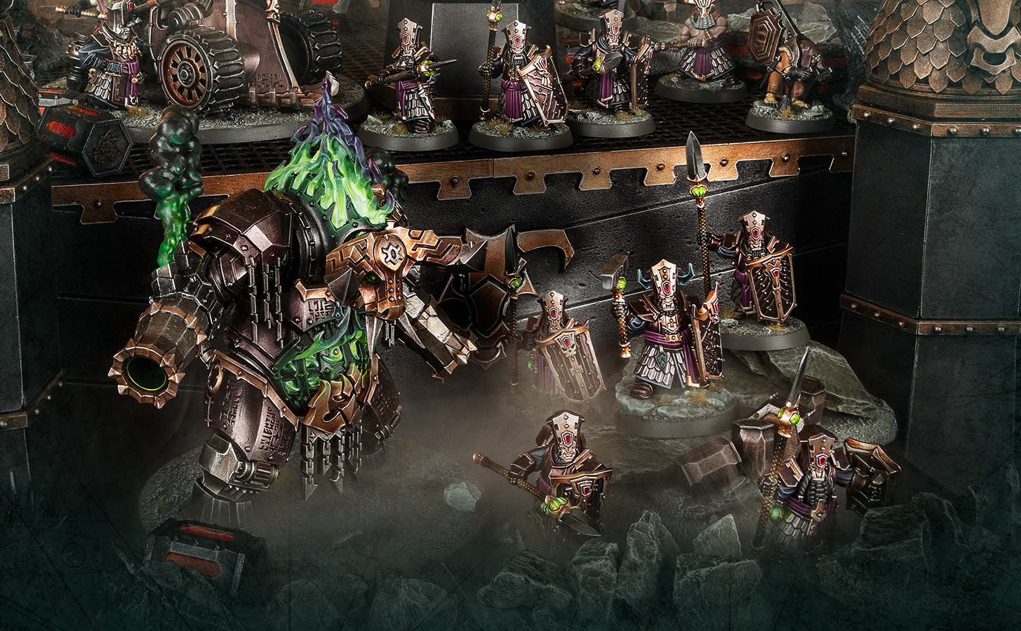 战锤西格玛时代｜哈苏特地狱铁匠们驾驭着被囚禁的恶魔之力，在战场上获得强大加持！