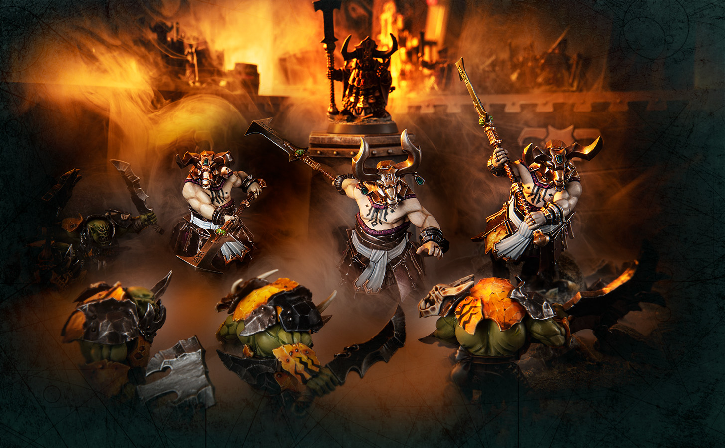 战锤西格玛时代｜以恶魔铁匠、半牛人与烬灭长者之名，向哈苏特的敌人投以蔑视！