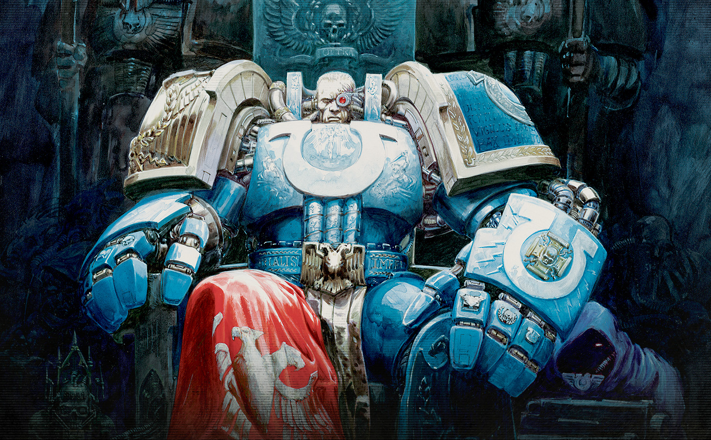 战锤40K｜马涅乌斯·卡尔加，极限战士战团长