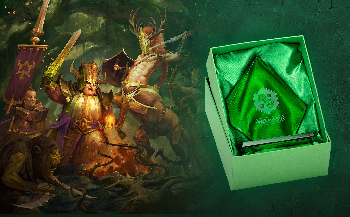 战锤经销商｜携全新《战锤冥土世界》锦标赛套装，踏入恶怨之森！