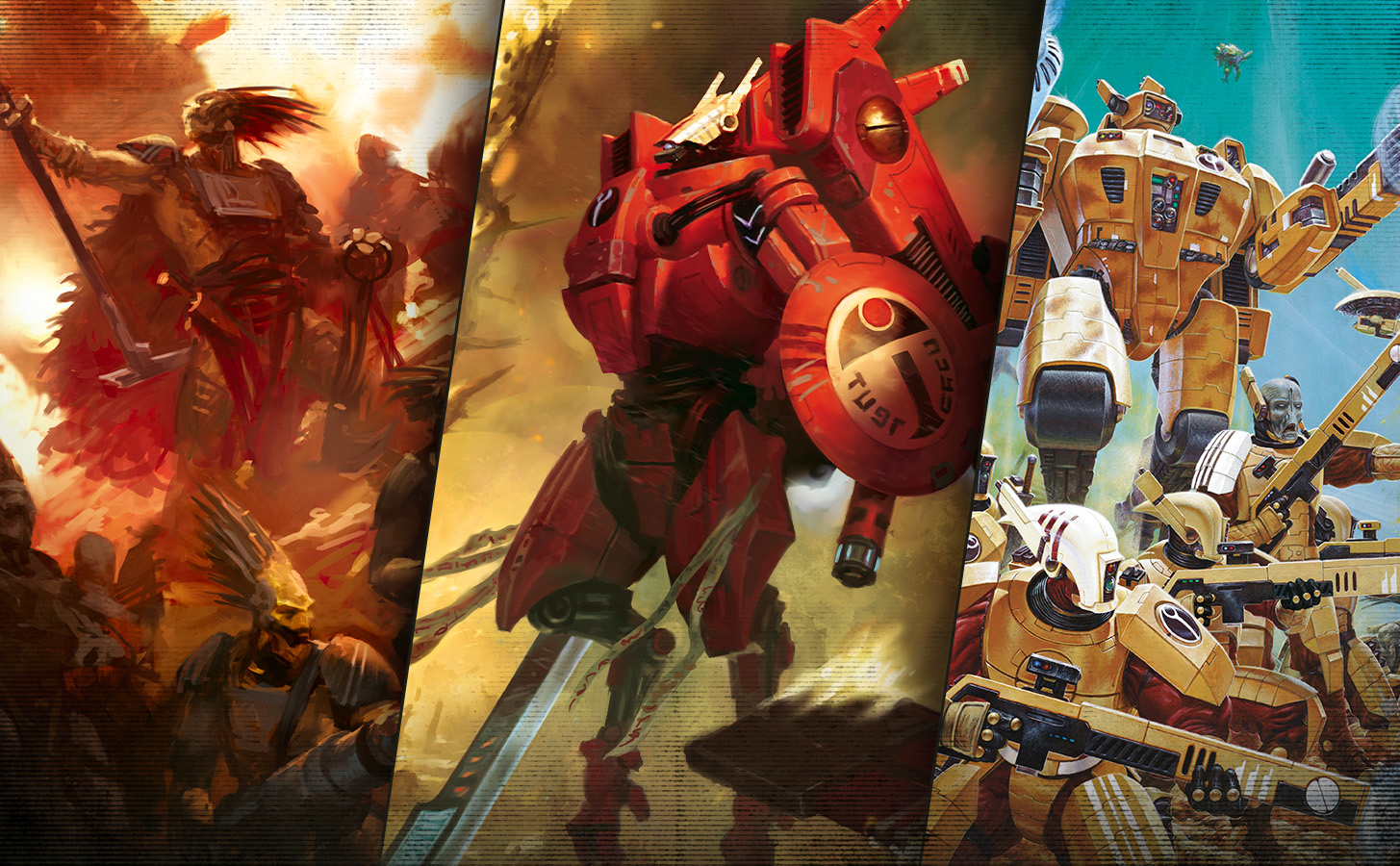 战锤｜历年战锤插画巡礼：钛帝国篇