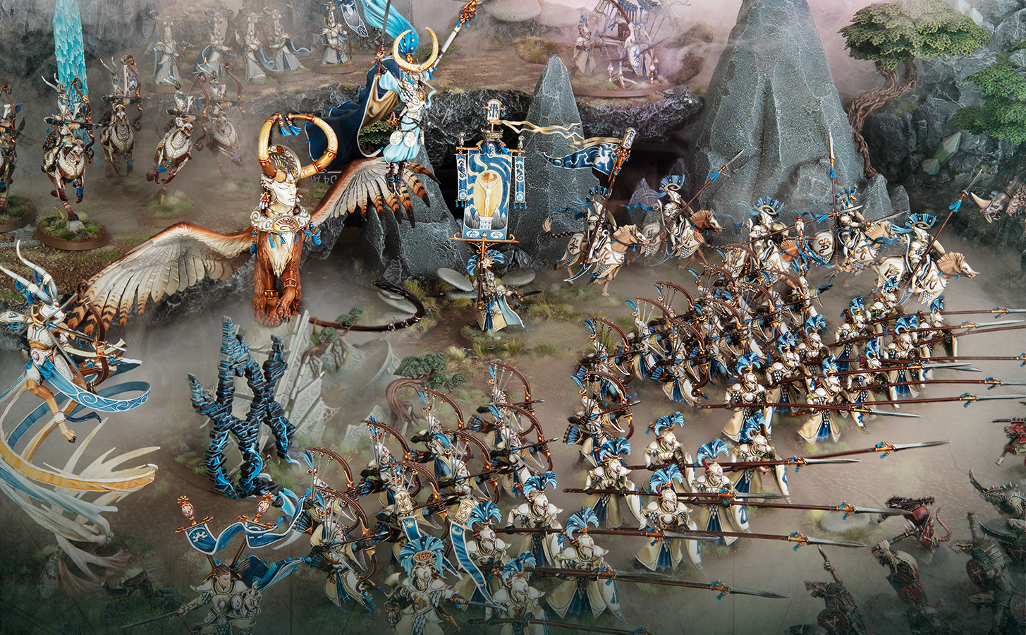 战锤西格玛时代｜光域领主全新战斗特质：绘制符文，从和谐中汲取力量