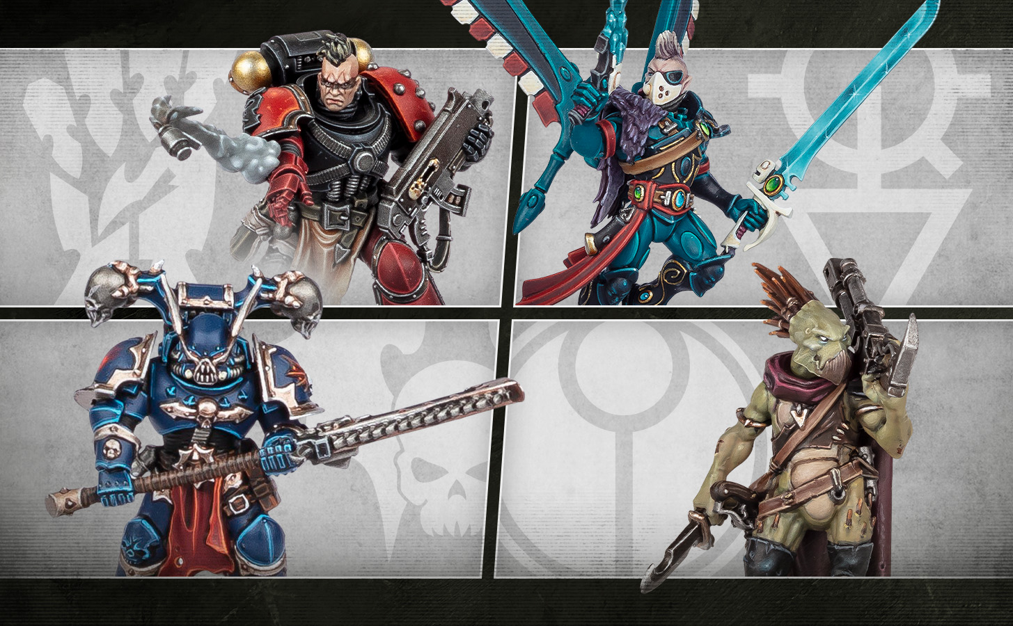 战锤40K | 四款全新战斗巡逻队登场，克鲁特、海盗与混沌势力正式加入战局