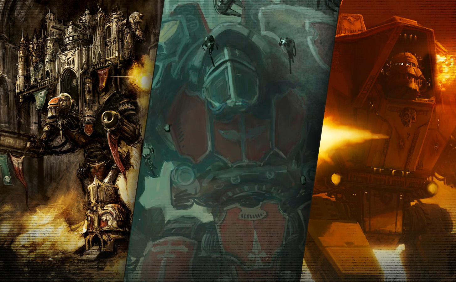 战锤 | 历年战锤插画巡礼：泰坦军团篇