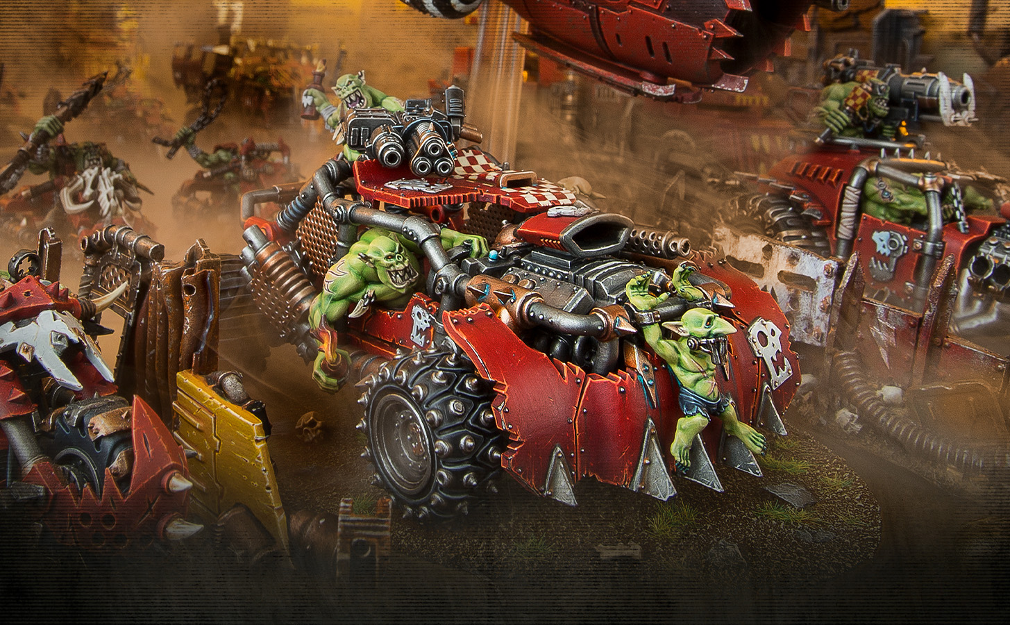 战锤40K | 两支全新欧克蛮人分遣队开启疾速 Waaagh！