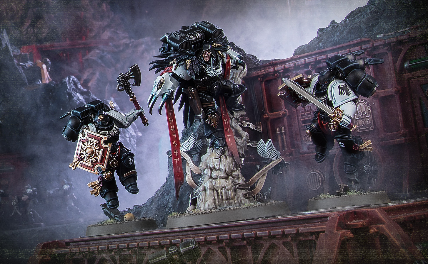 战锤40K | 星际战士分遣队——火蜥蜴、暗鸦守卫以及更多